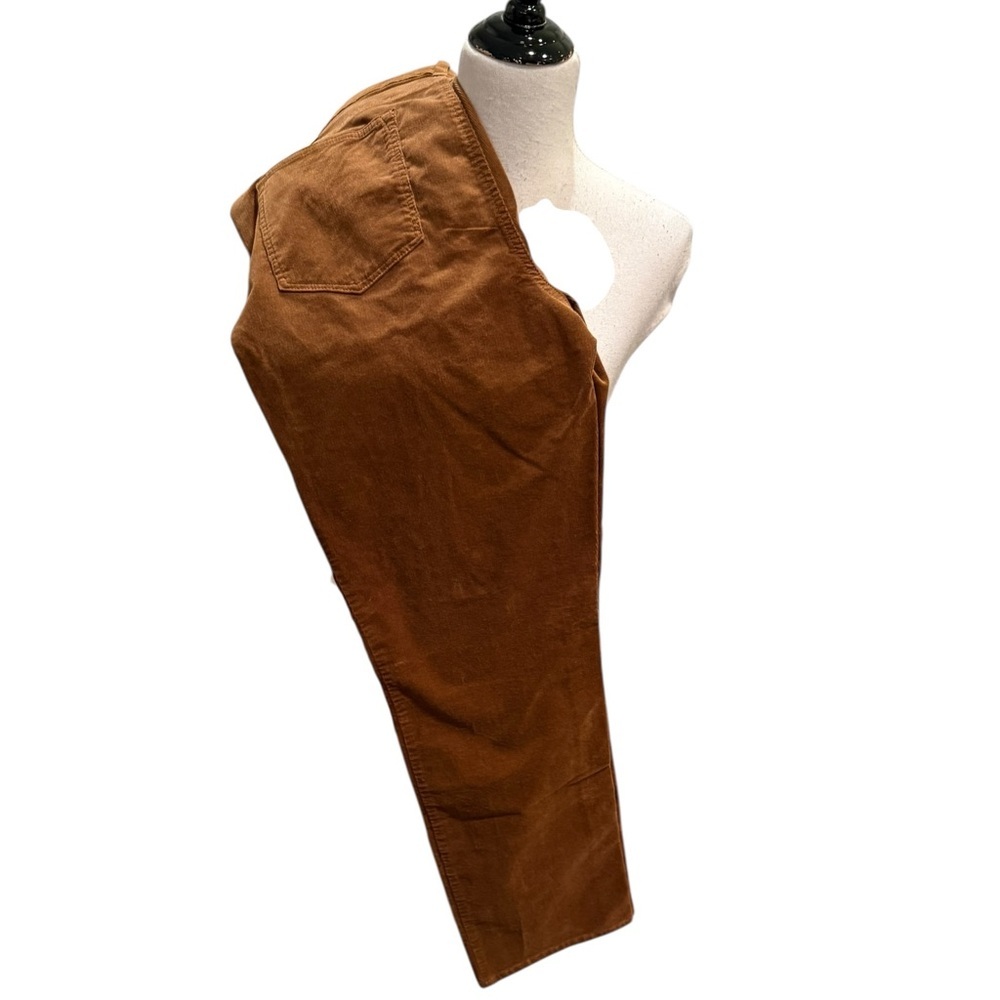 Talbots Women’s Tan Corduroy Straight Legged Casual Pants size 16 New with Tags